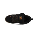 Tenis DC Shoes Court Graffik Negro Miel (1)
