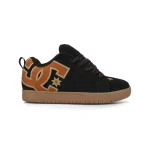 Tenis DC Shoes Court Graffik Negro Miel (4)