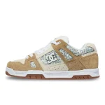Tenis DC Skate Hombre Beige (3)