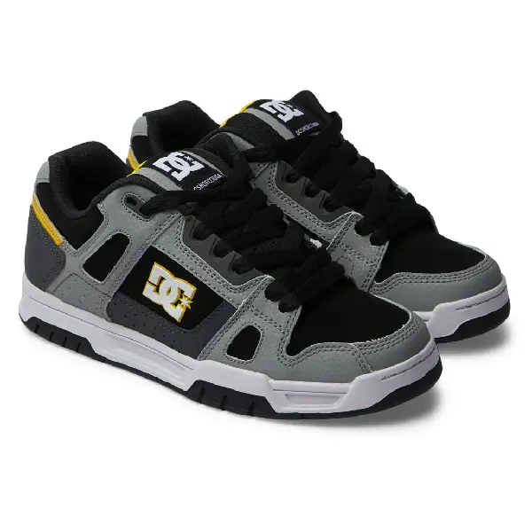Tenis DC Skate Hombre Gris (8) Tenis DC Skate Hombre Gris (8)